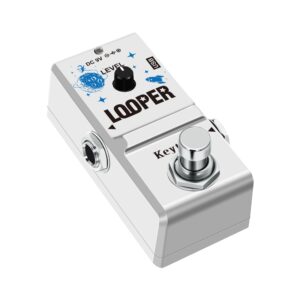 Keytars Looper Guitar Pedal 10 Minutes Recording Time Looper Pedals Mini Size with USB Cable (KTS-LN332)