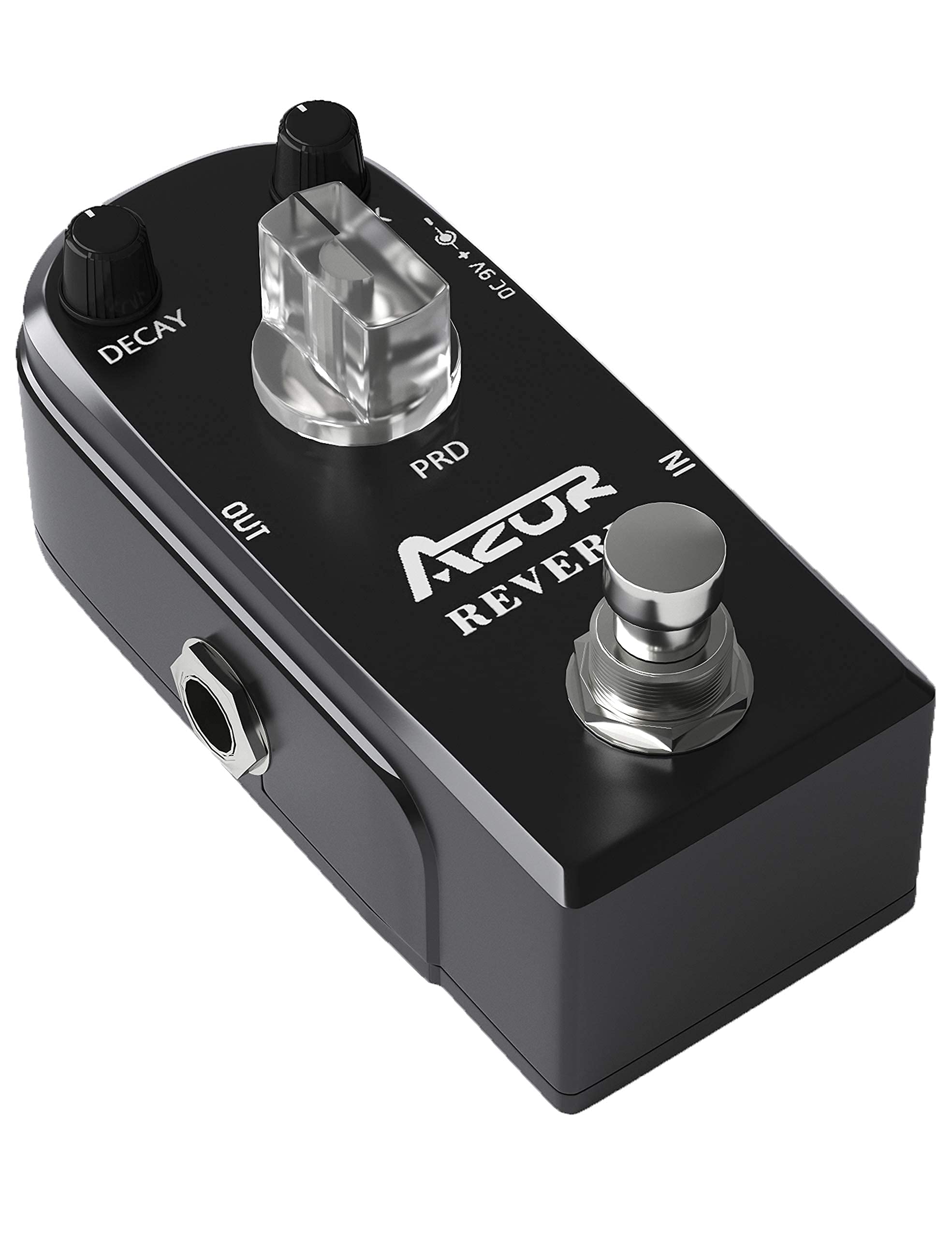 AZOR Chorus Guitar Effect Pedal with Reverb Guitar Effect Pedal Plate Reverb Hall and Church,Space Guitar Effect