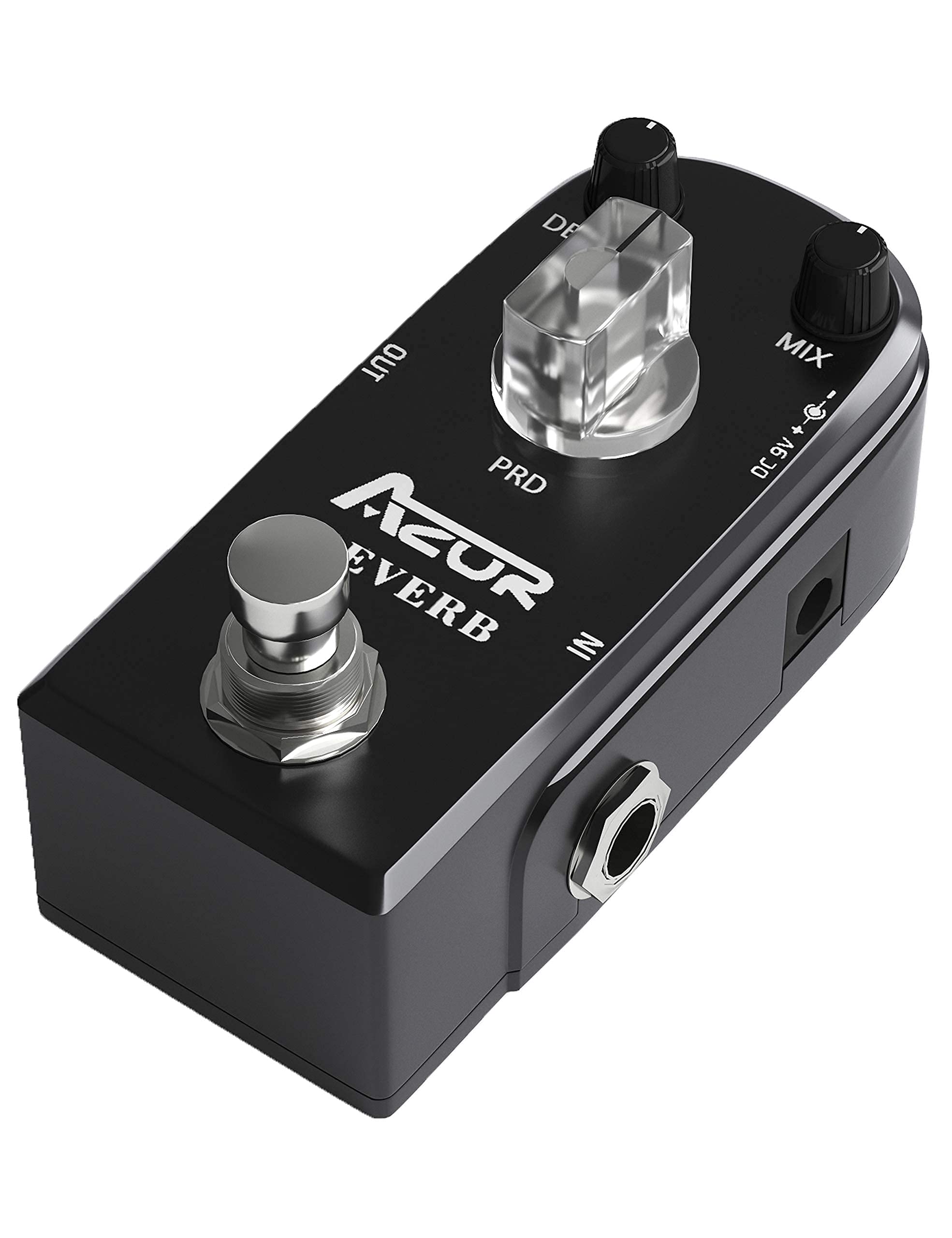 AZOR Chorus Guitar Effect Pedal with Reverb Guitar Effect Pedal Plate Reverb Hall and Church,Space Guitar Effect