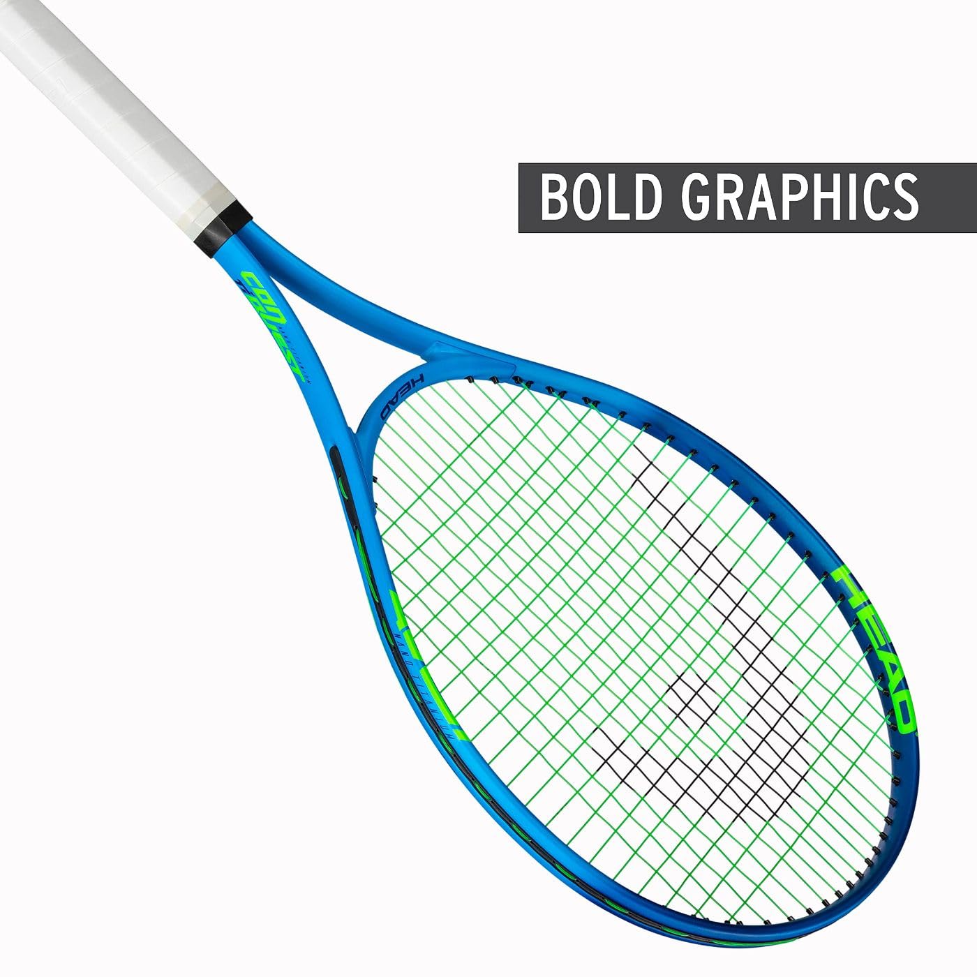 HEAD Ti. Conquest Pre-Strung 27in. Blue Tennis Racquet