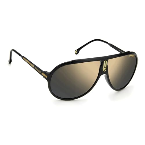 Carrera Unisex Sunglass Style Endurance65/N Pilot, Matte Black/Grey Gold Mirrored, 63mm, 10mm