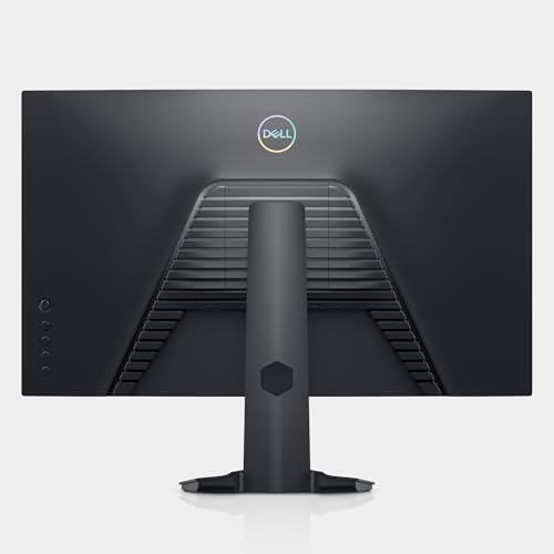 Dell S2722DGM Curved Gaming Monitor - 27-inch QHD (2560 x 1440) 1500R Curved Display, 165Hz Refresh Rate (DisplayPort), HDMI/DisplayPort Connectivity, Height/Tilt Adjustability - Black