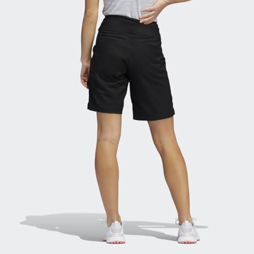 adidas Women's Standard Ultimate365 8.5 Inch Modern Bermuda Golf Shorts, Black, Medium