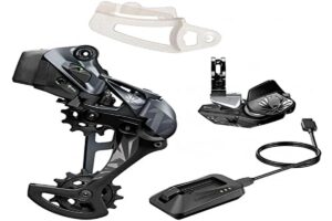 sram xx1 eagle axs upgrade kit shifter/rear derail/battery/charger/cord/gap tool