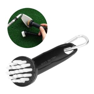 VGEBY Brush, Round Head Putting Pole Cleaning Brush Nylon Cleaner Accessory