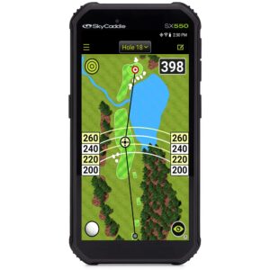 skycaddie sx550 tour book, black