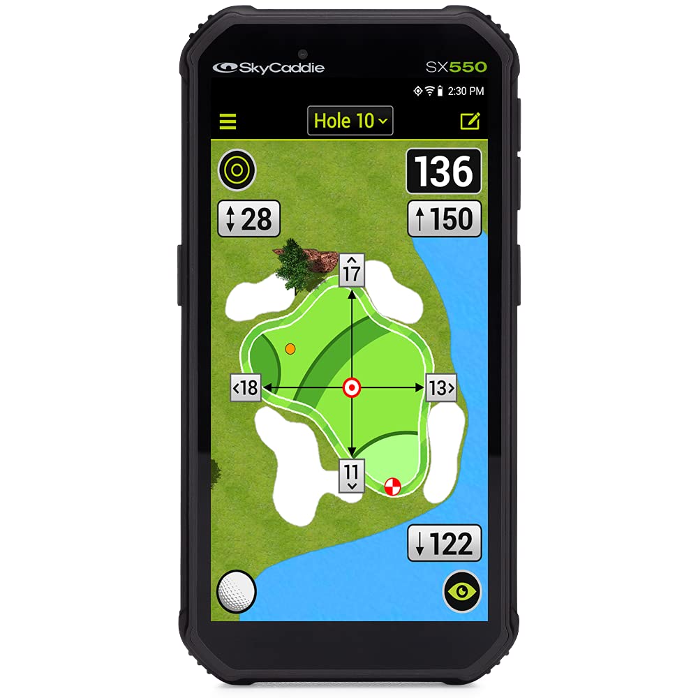 SkyCaddie SX550 Tour Book, Black