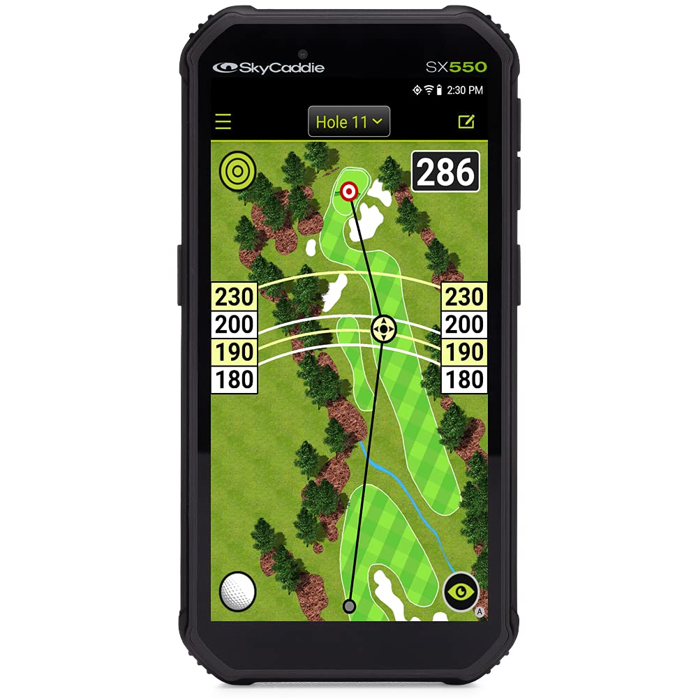 SkyCaddie SX550 Tour Book, Black