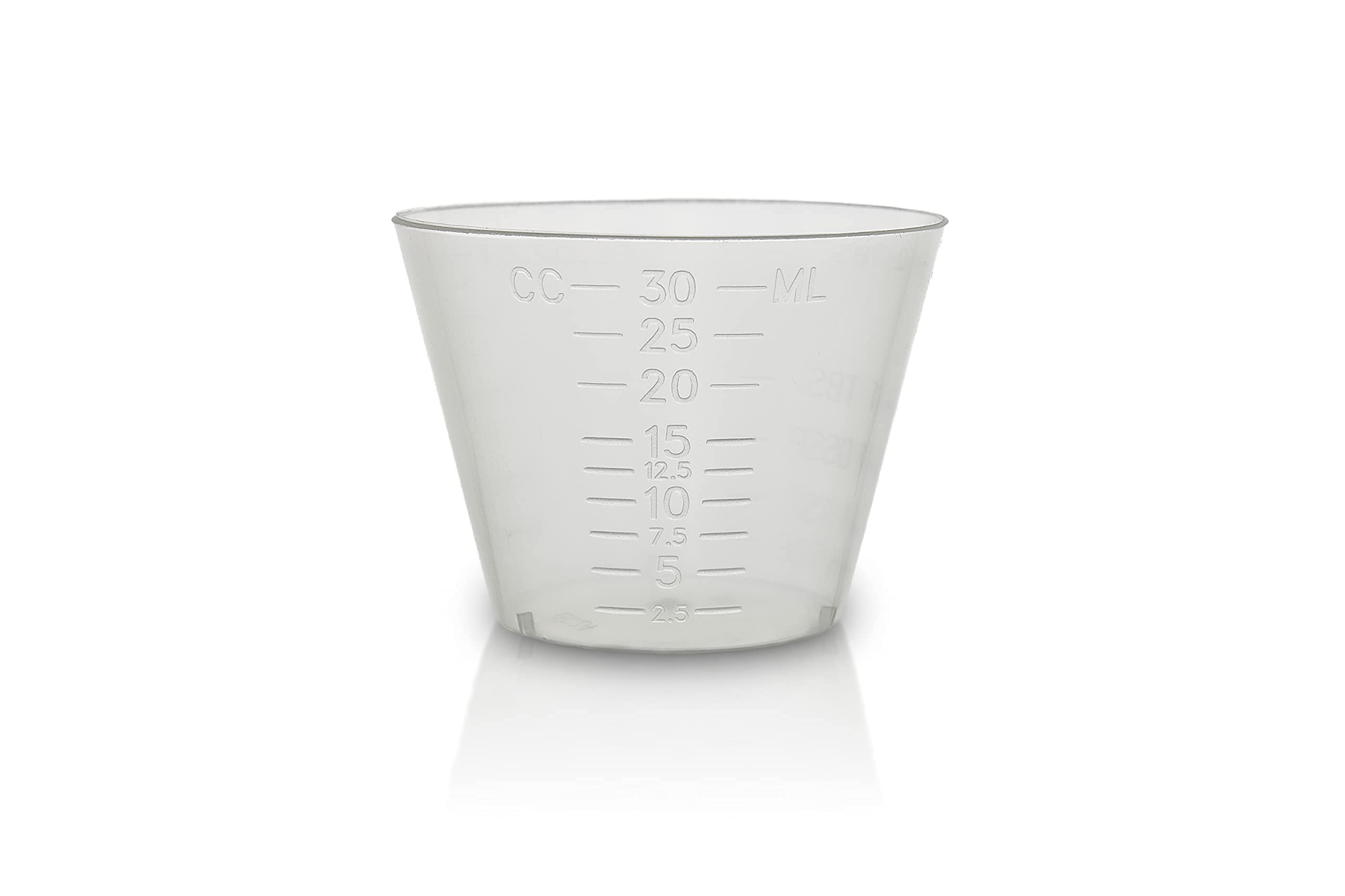 Eight30east - 200ct, 1oz, Flexible Graduated Measuring Medicine Cups, Non-Sterile, Semi-Clear, Easy Read