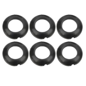 VBESTLIFE 60pcs Fishing Rod Ring,Fishing Rod Building Silicone Elastic Winding Check Ring Trim Ring Adapter for Fishing Rod Building/Repairing(11MM) Other Fishing Tools and