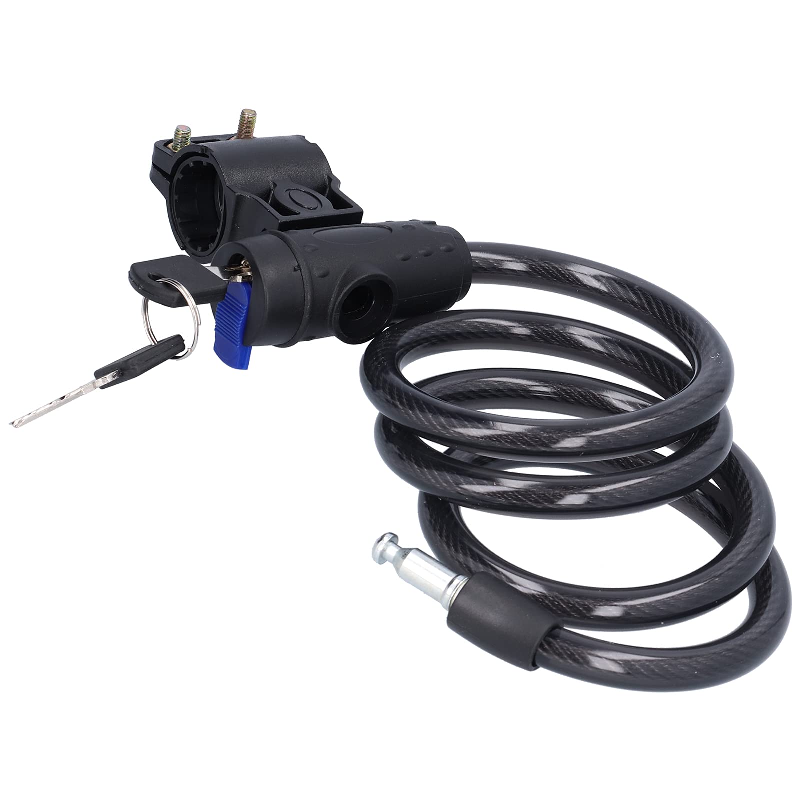 01 02 015 Bike Lock with Mounting Bracket, Easy to Carry Around and Use Anti‑Theft Bike Lock for Indoors and Outdoors