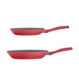 Tramontina Sauté Pan 2pk 10" & 12" (Red) 80110/038DS