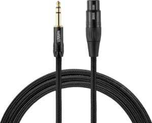 warm audio premier series xlr female to trs male cable - 6-foot