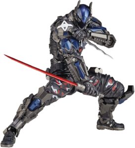 kaiyodo amazing yamaguchi: batman: arkham knight action figure, multicolor