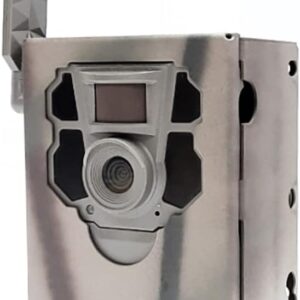 outdoor Theft-Deterrent Powder-Coated Heavy Duty Protective Waterproof Steel Security Lock Box Compatible with Tactacam Reveal X & XB Trail Cameras (99910)