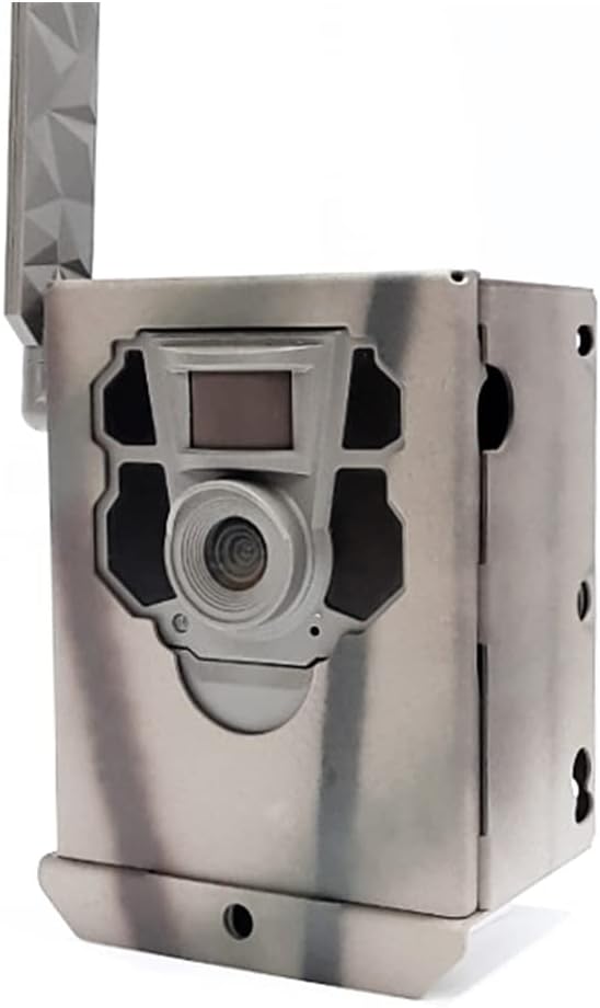 outdoor Theft-Deterrent Powder-Coated Heavy Duty Protective Waterproof Steel Security Lock Box Compatible with Tactacam Reveal X & XB Trail Cameras (99910)