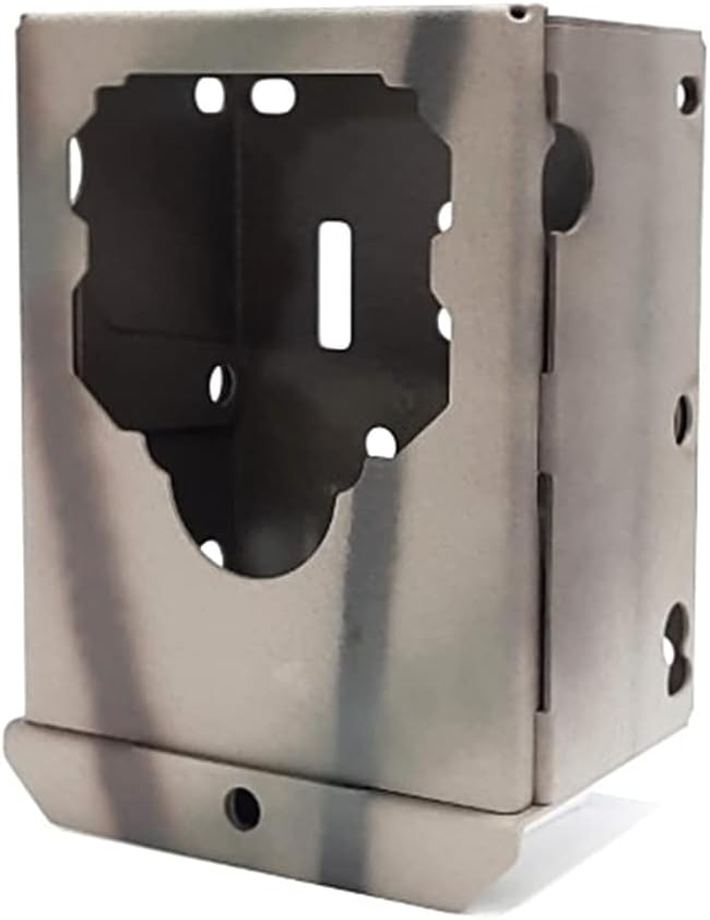 outdoor Theft-Deterrent Powder-Coated Heavy Duty Protective Waterproof Steel Security Lock Box Compatible with Tactacam Reveal X & XB Trail Cameras (99910)