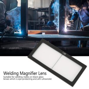 Welding Magnifying Lens Eye-Protecting Welder Accessories 1.0/1.5/2.0/2.5/3.0 Diopter Cheater Lens for Welding Helmet(1.0)