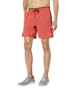 reebok men's standard speed 2.0 shorts, rhodonite, xx-large