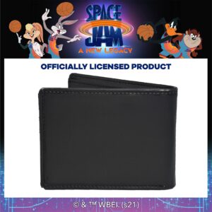 Concept One Warner Bros Space Jam A New Legacy Tune Squad Bifold Wallet in a Decorative Tin Case, Multi