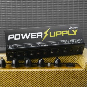 Donner Overdrive Guitar Pedal and Guitar Power Supply 10 Isolated DC Output for 9V/12V/18V Effect Pedal