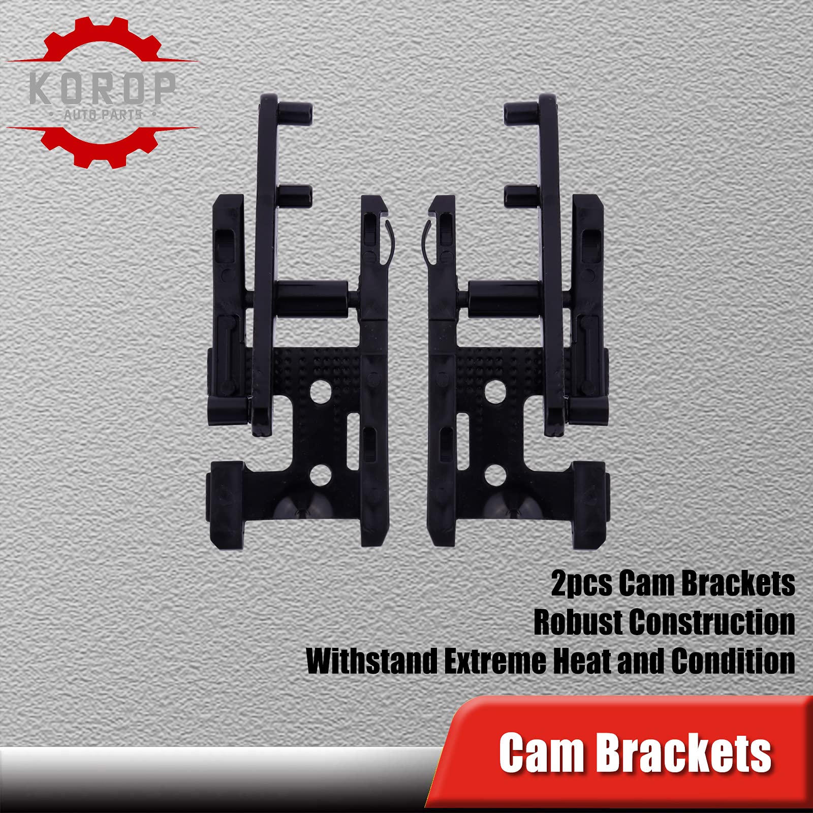 KOROP AUTO PARTS Sunroof Repair Kit Compatible with Ford F150 F250 F350 F450 Expedition Lincoln Navigator Mark LT Replaces # 02ESR1201ABK Sunroof Track Mechanicals Assembly Repair Kit