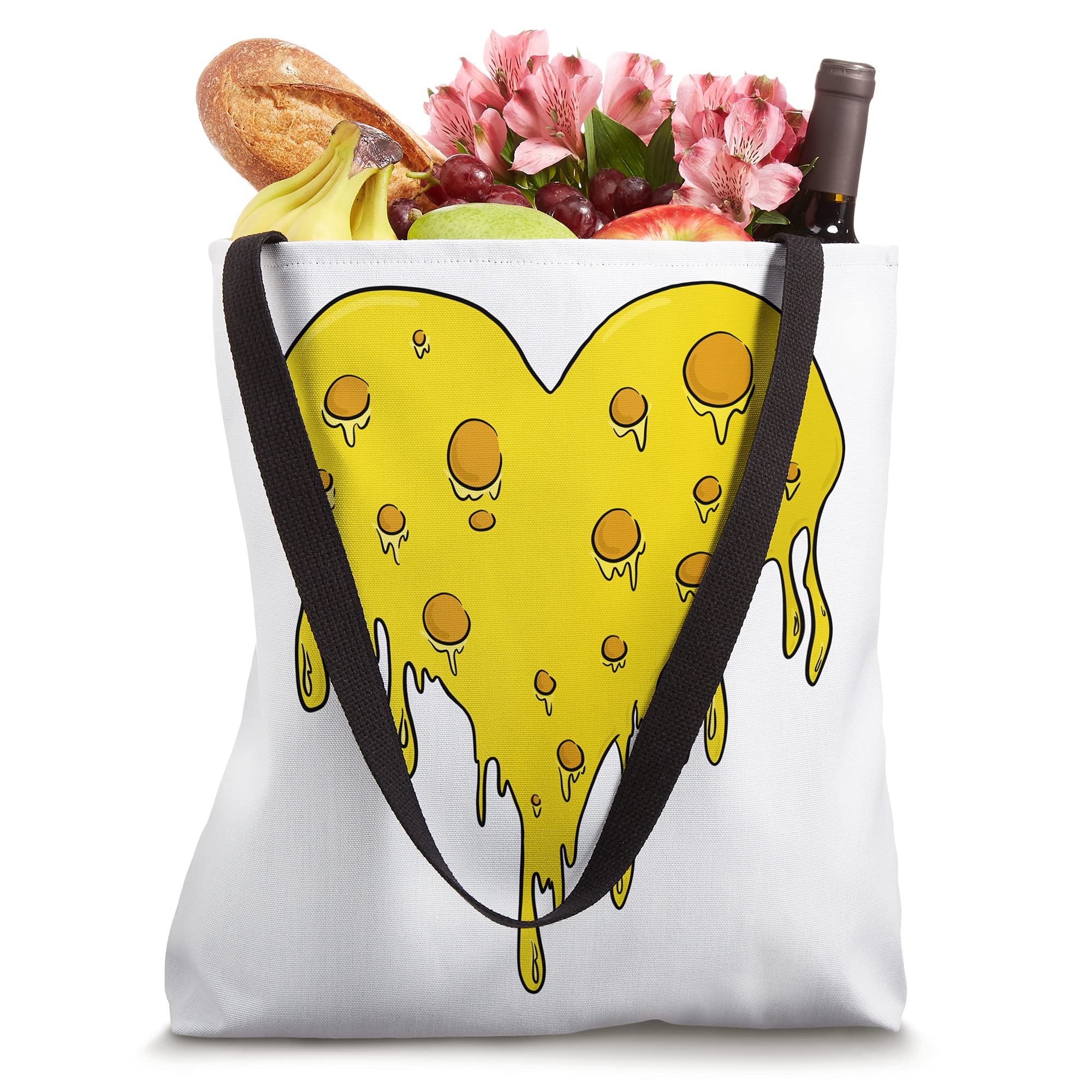 Wisconsin's Heart of Cheese Tote Bag