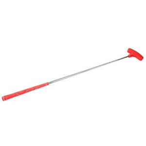 Gedourain Kids Golf Putter Steel Shaft Mini Rubber Head,for Kids(red)