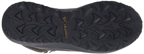 Columbia Men's Trailstorm Peak Mid Hiking Shoe, Cordovan/Black, 9