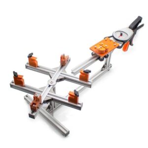 DIY Racket Frame Threading Machine Badminton Racket Stringing Machine Wire Stretcher Aluminum Alloy 20-32LB (A)