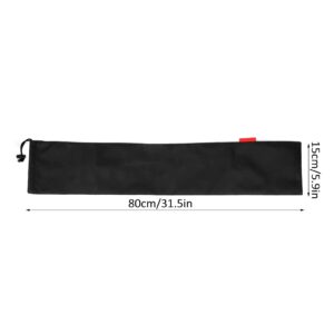 LIKJ Tent Pole Storage Bag, Fine Stitching Cleaning and Tidy Simple and Practical Just Pull and Store It Canopy Pole Storage Bag for Camping