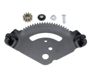 steering sector gear plate and pinion gear replaces 717-1550f 7171550 7171554 for mtd cub cadet lt1018 lt1022 lt1040 lt1042 ltx1040 ltx1042 ltx1046 ltx1050 for troy bilt