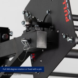 Titan Fitness T-3 and X-3 Series Rack-Mounted Revolving Pull-Up System 1.25â€ Pull-Up Bars