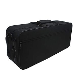 trumpet lightweight case,oxford cloth trumpet box with straps black