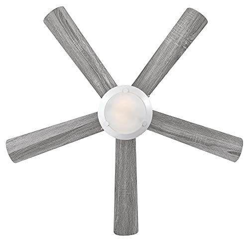 Westinghouse 7305500 Comet LED Ceiling Fan, 52 Inch, White, Frosted Glass