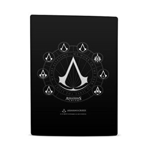 Head Case Designs Officially Licensed Assassin's Creed Crests Legacy Logo Vinyl Faceplate Sticker Gaming Skin Decal Compatible with Sony Playstation 5 PS5 Digital Console and DualSense Controller