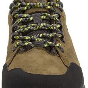 Jack Wolfskin Men's Rebellion Texapore Low M Hiking Shoe, Khaki/Phantom, 8