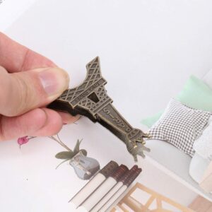 Hemoton 18pcs Eiffel Tower Place Card Holders Metal Table Photo Holder Table Number Card Holders Table Pictures Stand Memo Note Clip for Home Office Wedding Party Decor