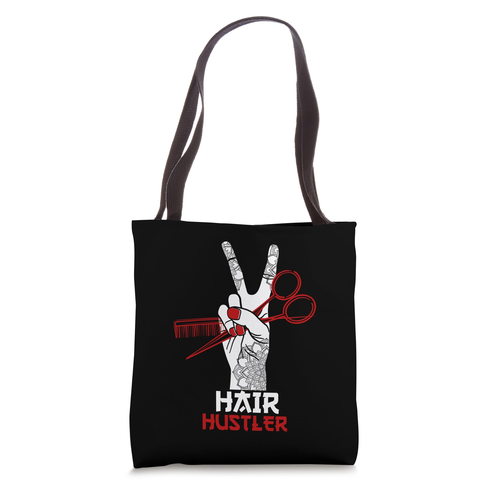 Hair Hustler Barber Hair Stylist Hairdresser Tote Bag