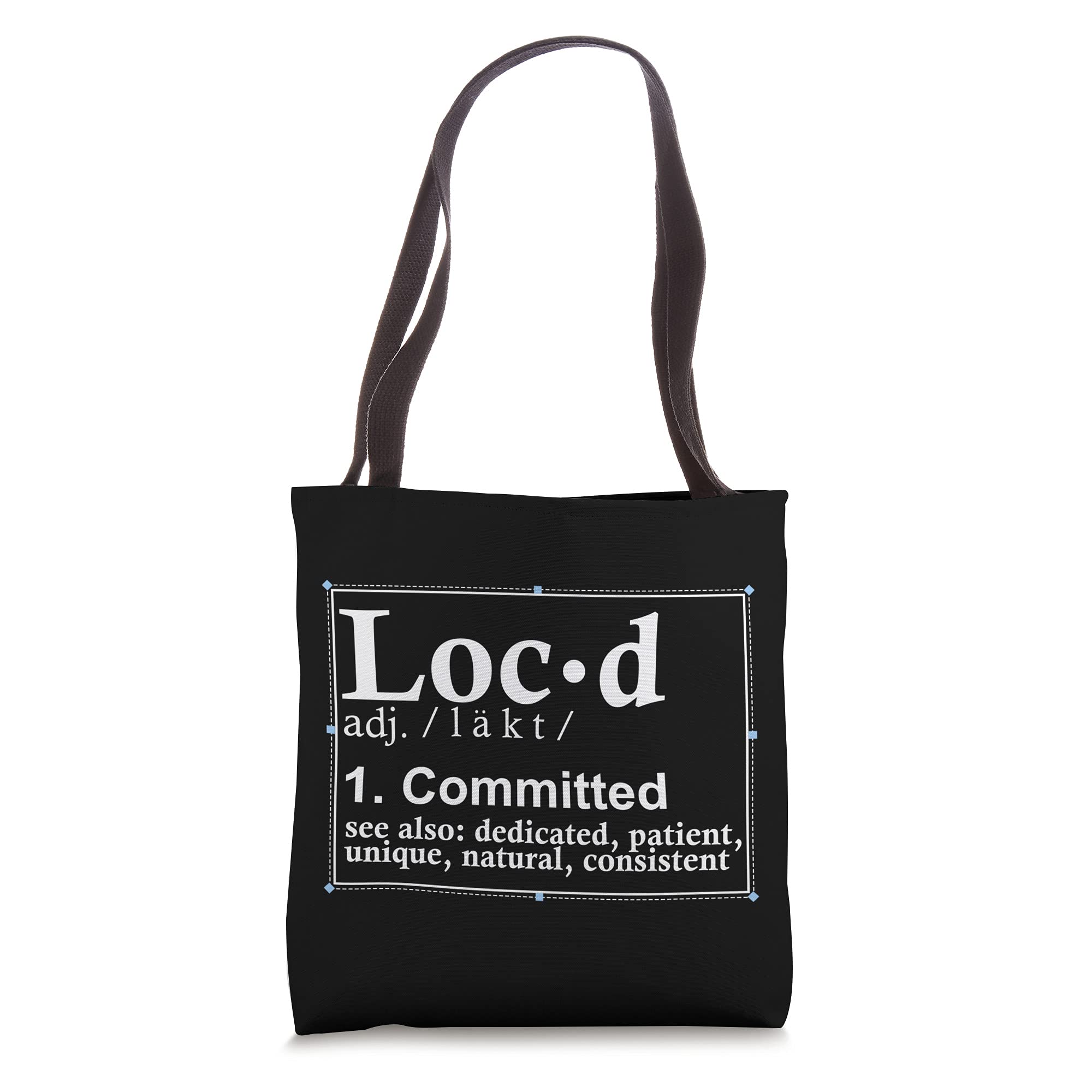 Funny Loc'd Definition Gift | Dreadlocks Black Women Girls Tote Bag