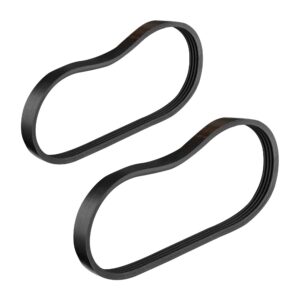 Upright Bike Drive Belts Fits - Exerpeutic 250Xl Folding Upright Bike - High Strength Rubber Belt - Replacement Drive Belt - Made In The USA - Motor Drive Belt