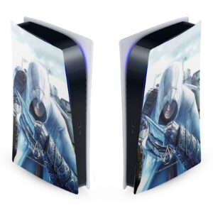 head case designs officially licensed assassin's creed altaïr hidden blade key art vinyl faceplate sticker gaming skin case cover compatible with sony playstation 5 ps5 digital edition console