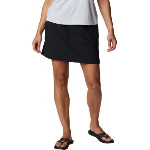 columbia women's alpine chill zero skort, black, small