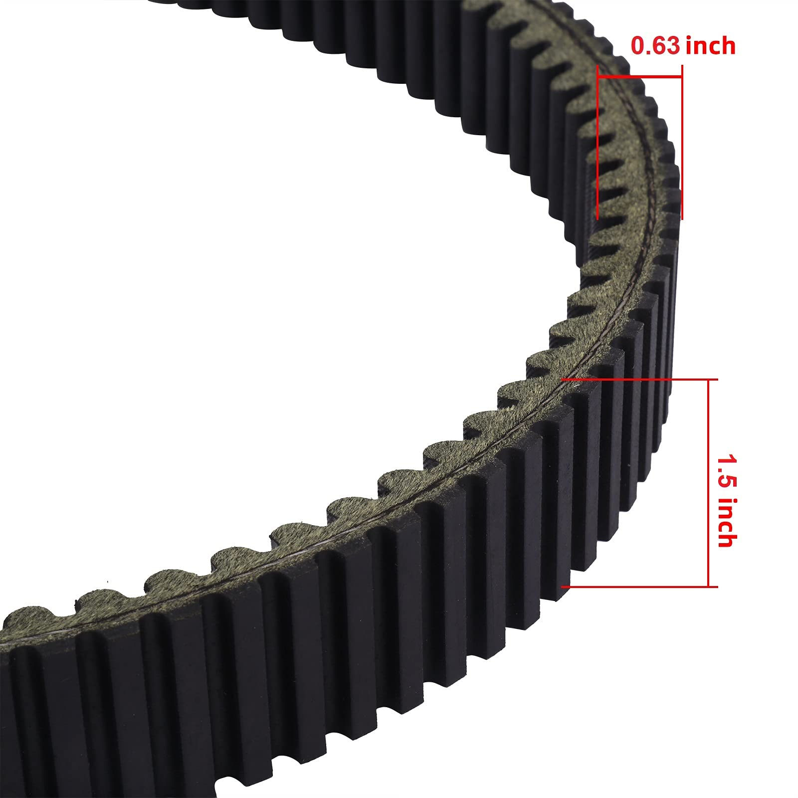 MINSTAR Drive Belt Replace NO.422280652 48C4289 Compatible with Can-Am Defender HD10 HD8, Maverick Sport 1000 1000R, Maverick Trail 800 1000, Maverick X3 Turbo (X rc, X rs, X mr, X ds)