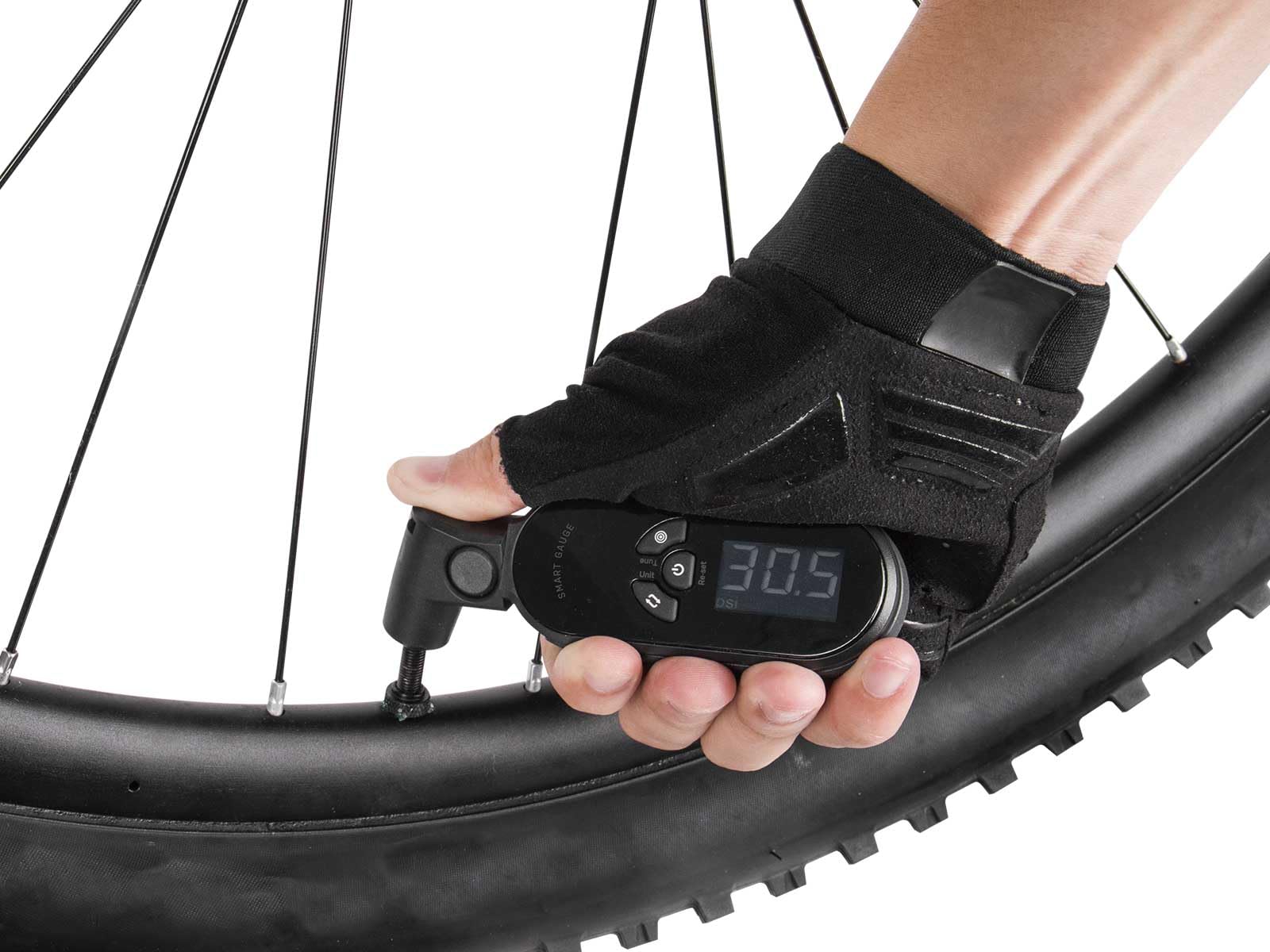 Topeak TSGD2X SmartGauge D2X Digital Tire Pressure Gauge Black ?11.8 x 4.2 x 1.9 cm / 4.6” x 1.7” x 0.7”