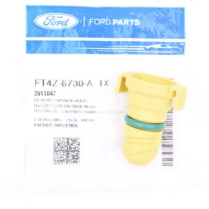 ft4z-6730-a oem oil drain plug for gas and diesel plastic oil pans