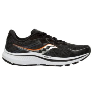 Saucony Men's Omni 20 Running Shoe, Black/White, 11