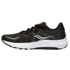 Saucony Men's Omni 20 Running Shoe, Black/White, 11