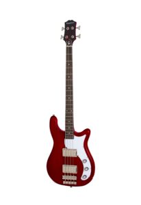 epiphone embassy bass, sparkling burgundy