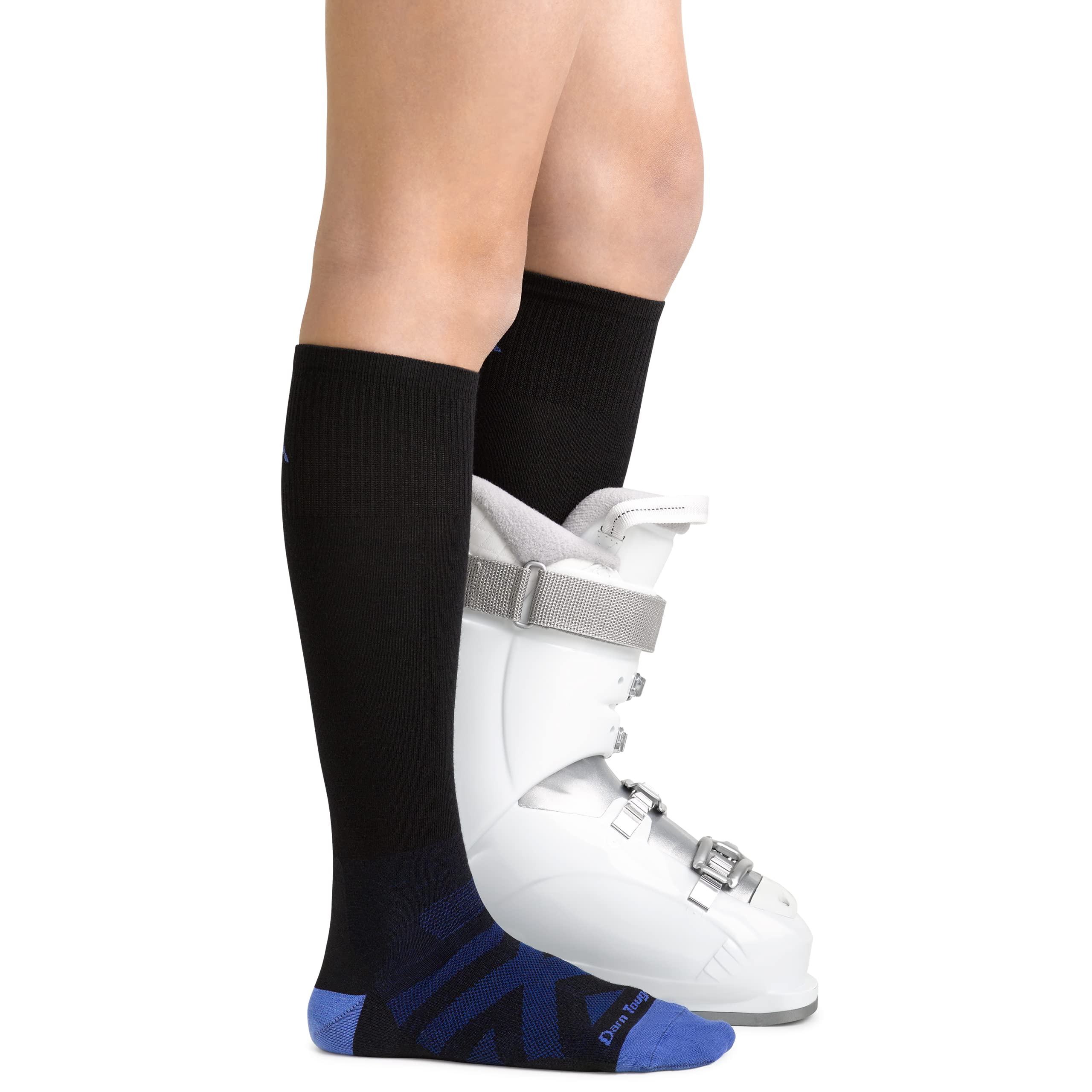 Darn Tough Juniors RFL Jr. OTC Ultra-Lightweight Sock (Style 3034) - Black, Large